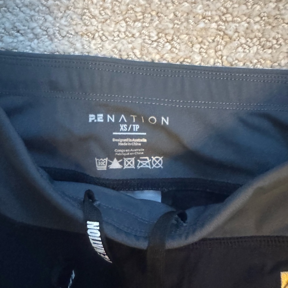 P.E Nation Black and Gray Leggings - Picture 5 of 7